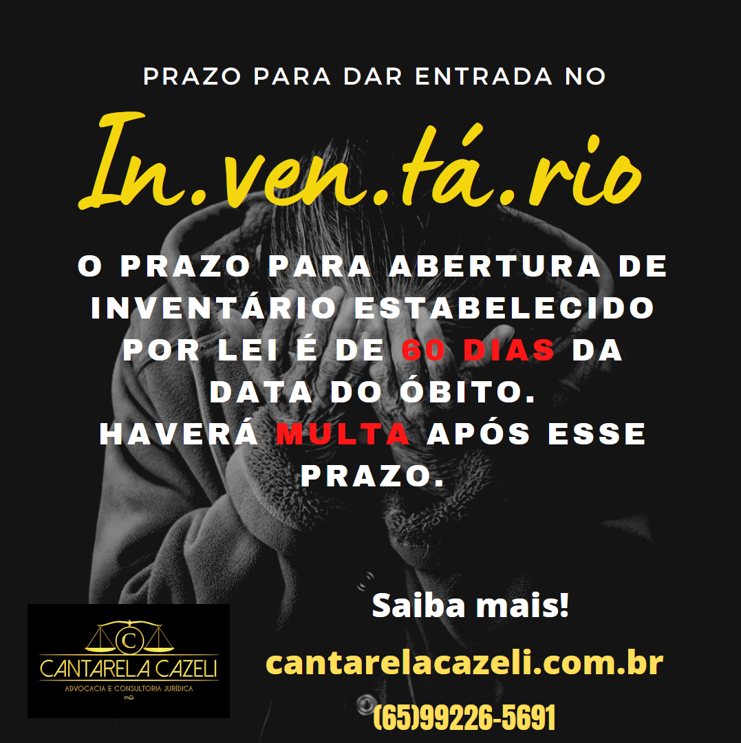 INVENTÁRIO - PRAZO