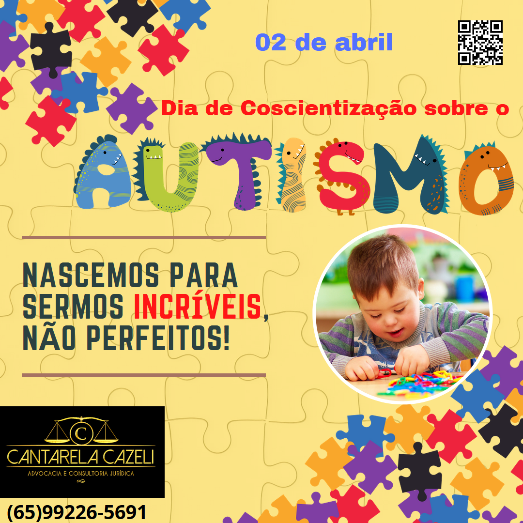 02 DE ABRIL - DIA DO AUTISMO